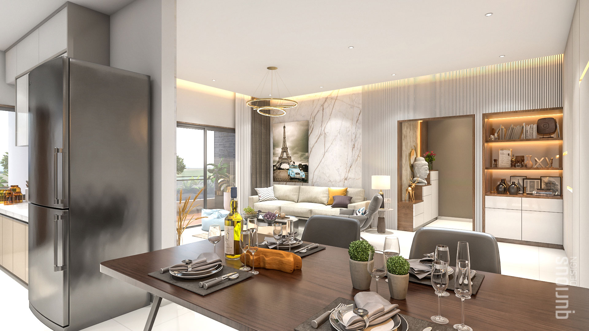 3D Architectural Visualization vasant infino